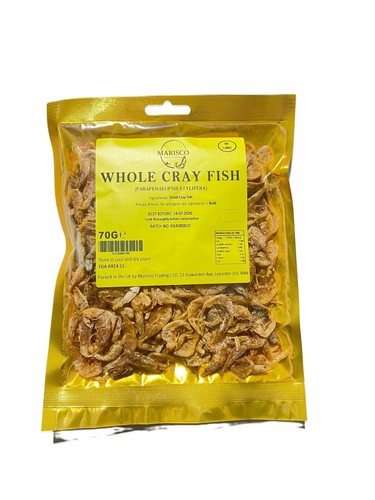 Dried african whole crayfish - dried,