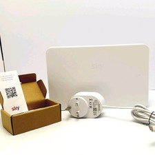 Sky Broadband WiFi Max Hub SR213 Dual Band Wi-Fi 6 Wireless Modem + power cable