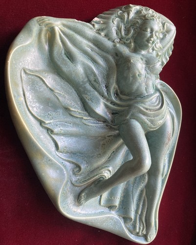 Semi clothed female figure - semi-clothed,
