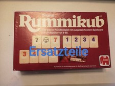 Rummikub Jumbo Small Game Pieces Retail Replacement Note Size
