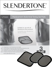 Slendertone Ab Toning Belt Gel Pads (1 Pack) – Medical-Grade, Latex-Free Hydroge