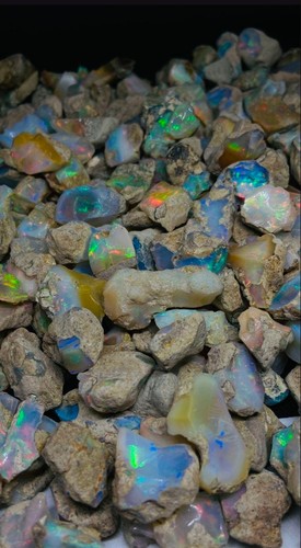 Natural ethiopian fire opal - ethiopian,