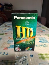 5 x Panasonic HD E-180 VHS