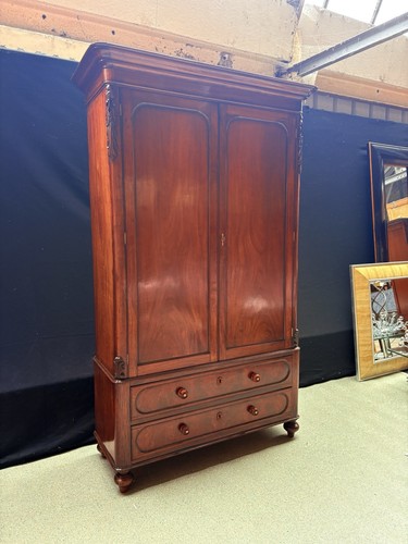 Mahogany wardrobe large door - large, 2