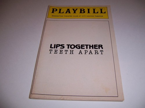 Nov 1991 playbill lips - nov,