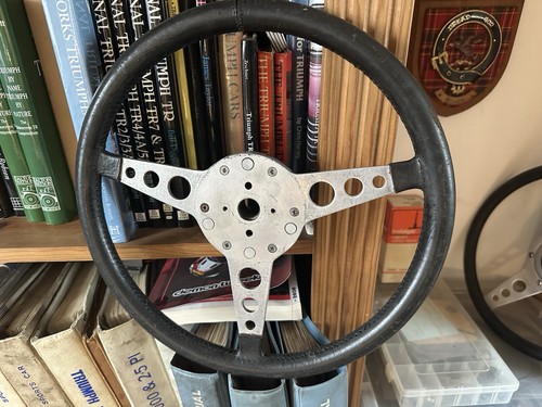 Les leston leather steering - leather,