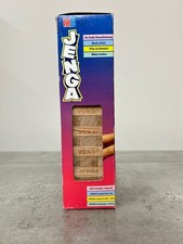 Vintage JENGA-1993-BOXED by MB GAMES COMPLETE-Hasbro-Wooden Stacking Game