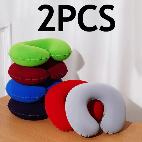 Inflatable travel neck pillow - travel,