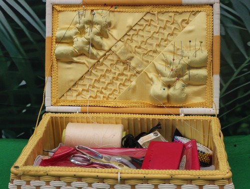 Vintage woven sewing - woven, –