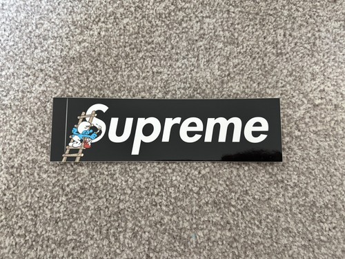 Supreme fw20 smurfs box logo - supreme,