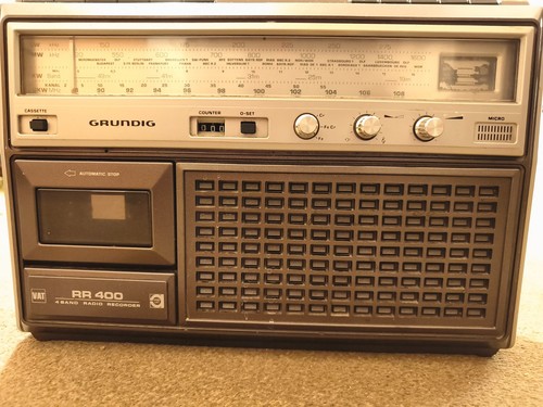 Vintage grundig 400 - 400, radio