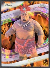 2025 Topps Chrome Disney Chief Tui 15th Incinerator Lava Refractor /15 DD5