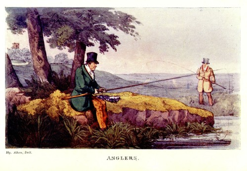 English gentlemen fishing - english,