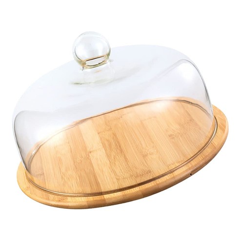 Wood cake stand with - wood,