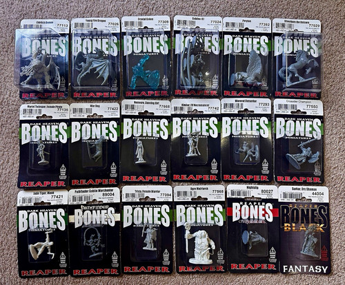 Reaper miniatures bones bulk - bones,