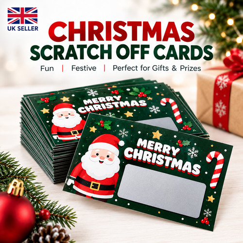 Pcs christmas scratch off - pcs,