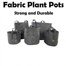 Fabric Pot Grow Bag Plant Pots Breathable Container Root Tree Pouch With Handles