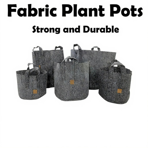 Fabric pot grow bag plant - fabric,