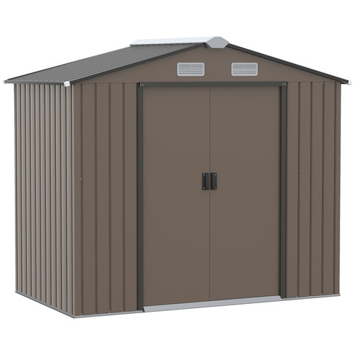 Lockable garden shed - lockable, large