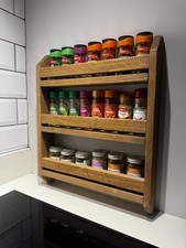 Handmade Rustic Wooden Spice