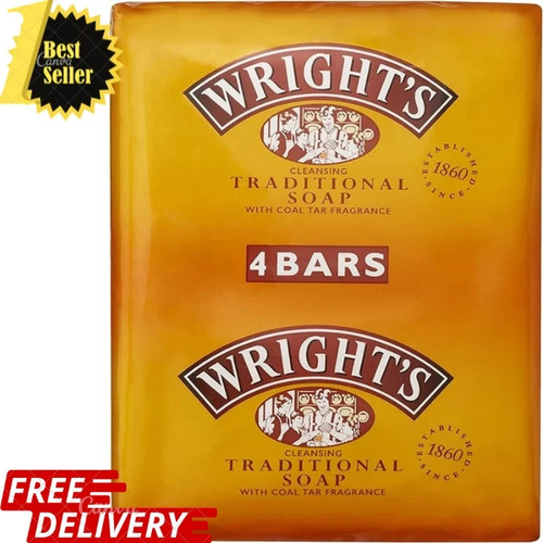 Wright coal tar soap - coal,