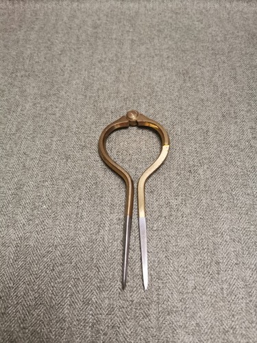 Vintage brass steel nautical - brass/steel,