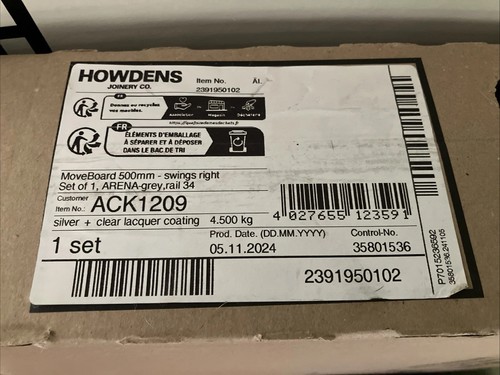 Brand new howdens - howdens, move