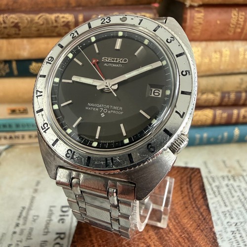 Seiko navigator timer gmt - seiko,