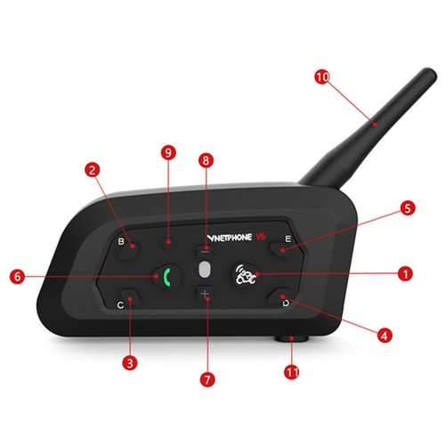 Helmet headphone intercom - headphone,