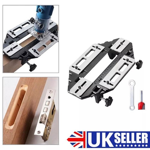 Wooden door hinge jig lock - hinge,