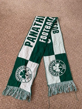 Panathinaikos 1908 football fan scarf Athens Greece green white