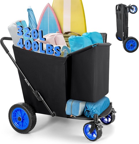 Beach wagon with big - wagon, wheels