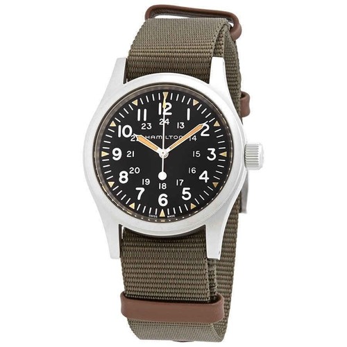 Hamilton khaki field black - khaki,