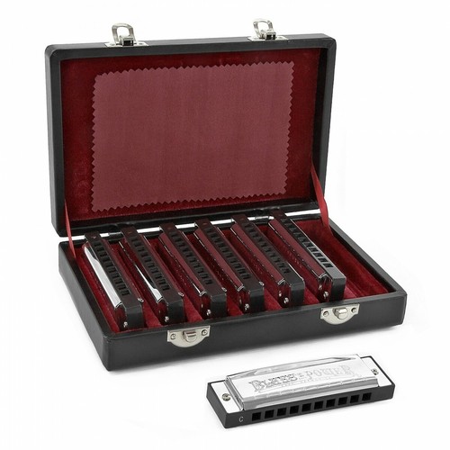 Blues harmonica set - harmonica, by