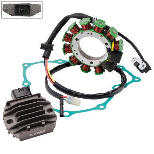 Magneto stator regulator with - magneto,