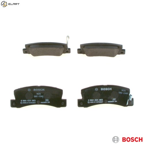 Brake pad set disc - brake,