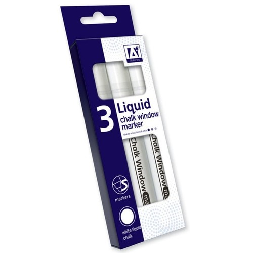 White chalk liquid marker - 3,