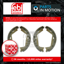 Handbrake Shoes Set fits VOLVO XC70 295 LHD Only 2.0 2.4 2.5 2.4D 97 to 07 Febi