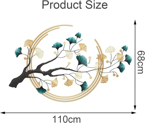 Ainydie luxury metal ginkgo - ainydie,