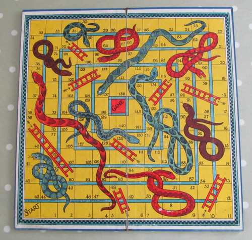 Vintage snakes and - and, ladders