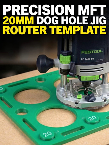 Mft 20mm bench dog - mft, hole