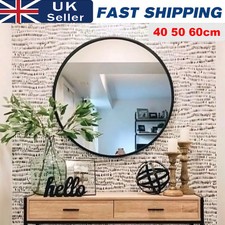 Large Round Wall Mirror