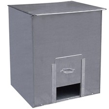 Large Steel Metal Coal Bunker