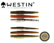 Westin Ned Worm Slim Floating Soft Micro Lures 5.5cm Perch Trout Chub Fishing