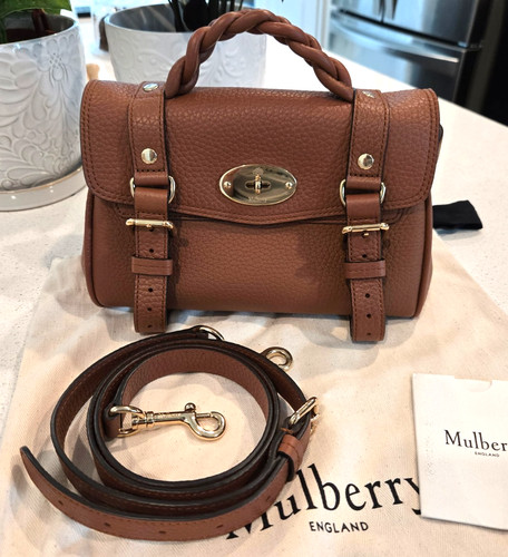 Mulberry mini alexa heavy - mulberry,