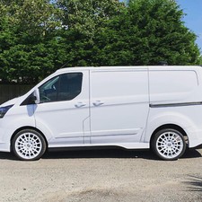 FORD TRANSIT CUSTOM  SIDE SKIRTS SPORT LOOK LWB 13-23