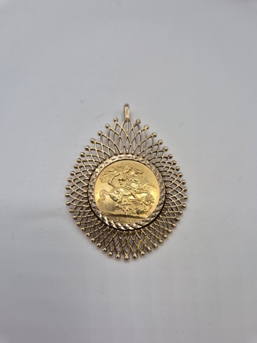 Full sovereign 9ct gold - in,