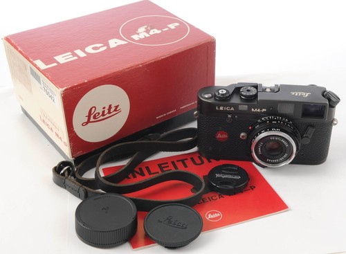 Leica rangefinder camera - leica, m4-p