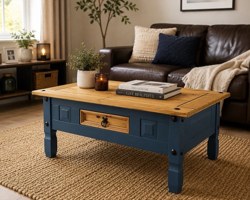 Solid wood coffee - solid,