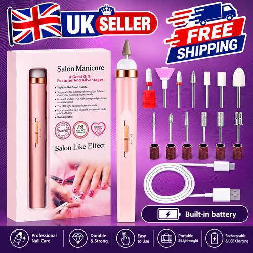 Electric nail file - file, drill